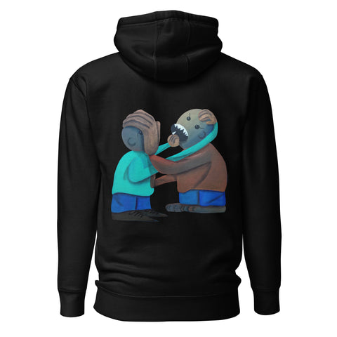 Unisex Hoodie-FACE FIGHT